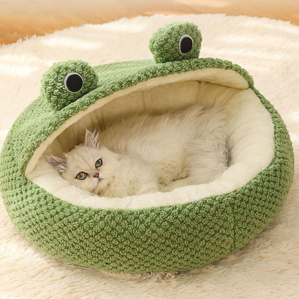 Cute Soft Cloth Cartoon Pet Dog Cat House Kennel Puppy Bed Cushions Basket