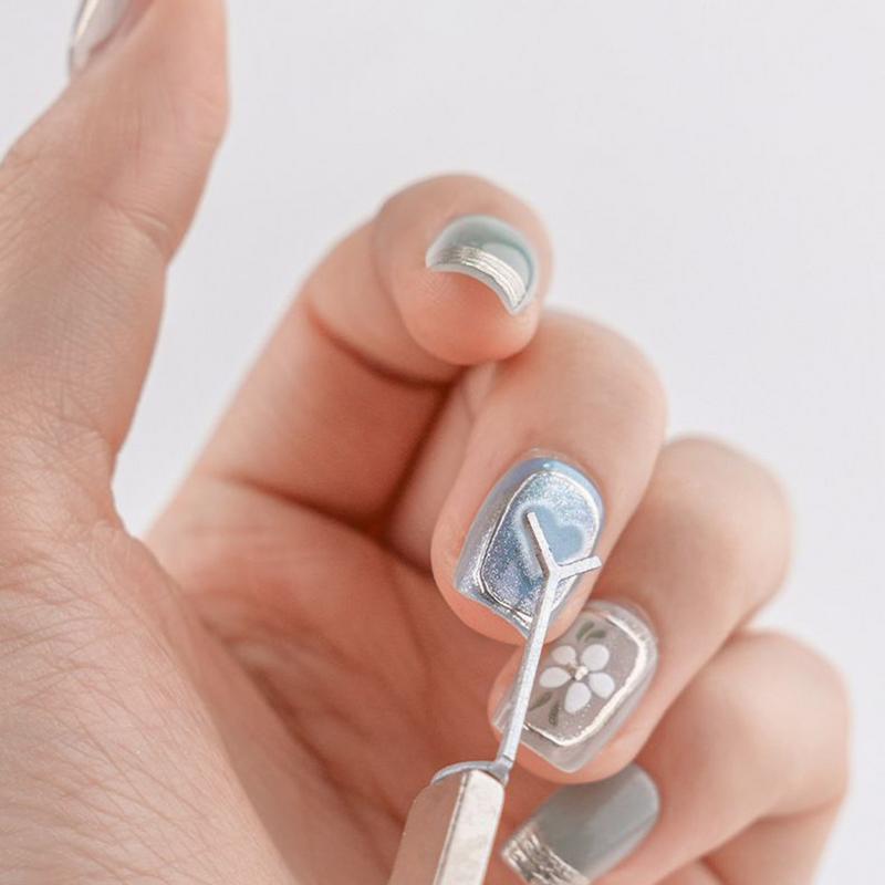 Magnet for Nails Y-Shaped Kitten Eye Nail Magnet Home Salon Studio Manicure Gears Fingernails Polish Art Solution for Beginners
