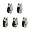 Steel Wire Pulley Stainless Steel M15 M20 M25 M32 Heavy Duty Single Wheel Swivel Lifting Rope Pulley Block For Wire Rope