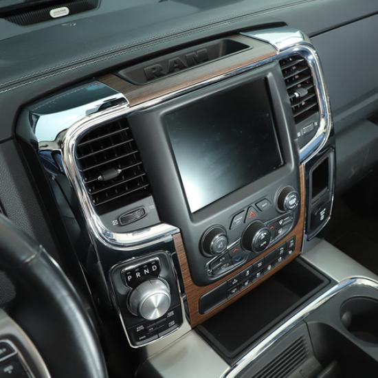 Dashboard Center Console Navigation Panel Trim Cover For Dodge RAM 1500 2012-17