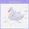 Large Adult Inflatable Toy Swan Flamingo Unicorn Animal Float Bed Swimming Ring Environmental Pvc Material