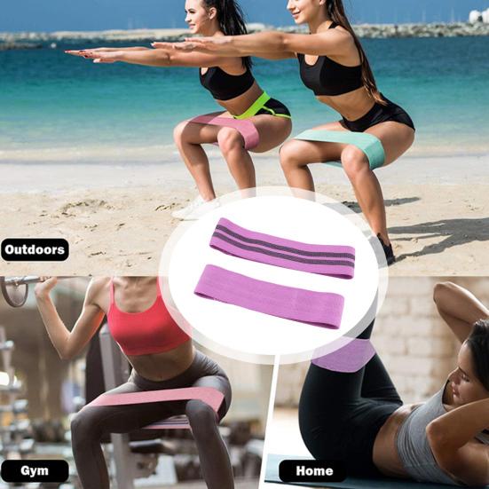 Taśma oporowa Nogi Pośladki Biodra Budowanie Podnoszenie Rozciąganie Trening Siłowy Joga Trening na Siłowni