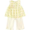 Balabala Girls' Sleeveless Two-Piece Set