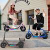 iScooter IK7 Kids Electric Scooter 250W 4.5Ah 8.5''Tires Removable Seat APP Control 3-Speed Rang 11-15KM Electric Scooter for Kids