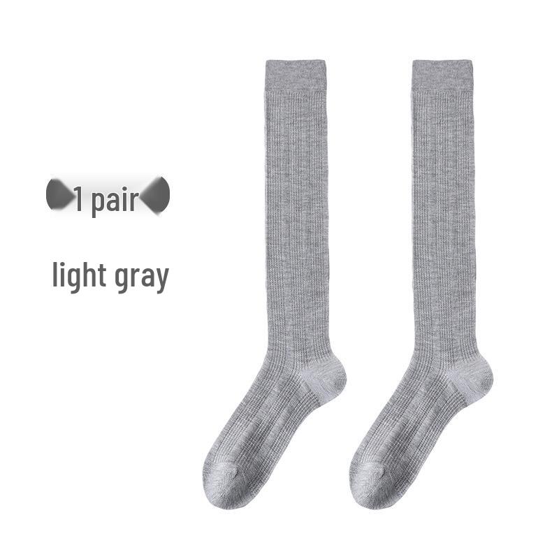 

Women s Spring-Summer Mulberry Silk Calf Socks: Thin, Breathable, Sweat-Absorbing, Antibacterial Slouch Socks One Size (35-39) светло-серый