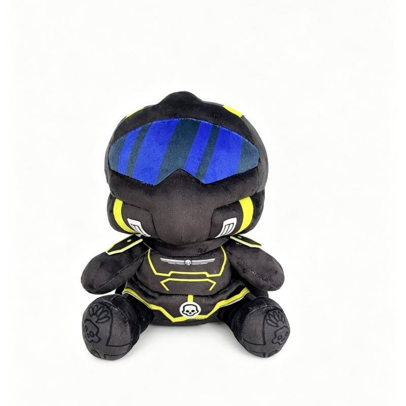 Lindo Set de Peluches Helldivers 2 2 Piezas Soldado Helldiver Personaje Bicho Terminid Muñeco Suave Relleno Peluche de Juego para Fans Coleccionistas Regalo de Cumpleaños Decoración del Hogar