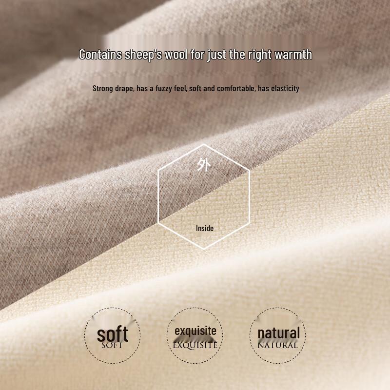 NÓS. Associação Polo. Calça de Moletom Casual com Forro de Lã Feminina