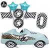 Two Fast Theme Disposable Tablecloth Racing Car Birthday Party Supplies Kids 2nd Birthday Party Decorations