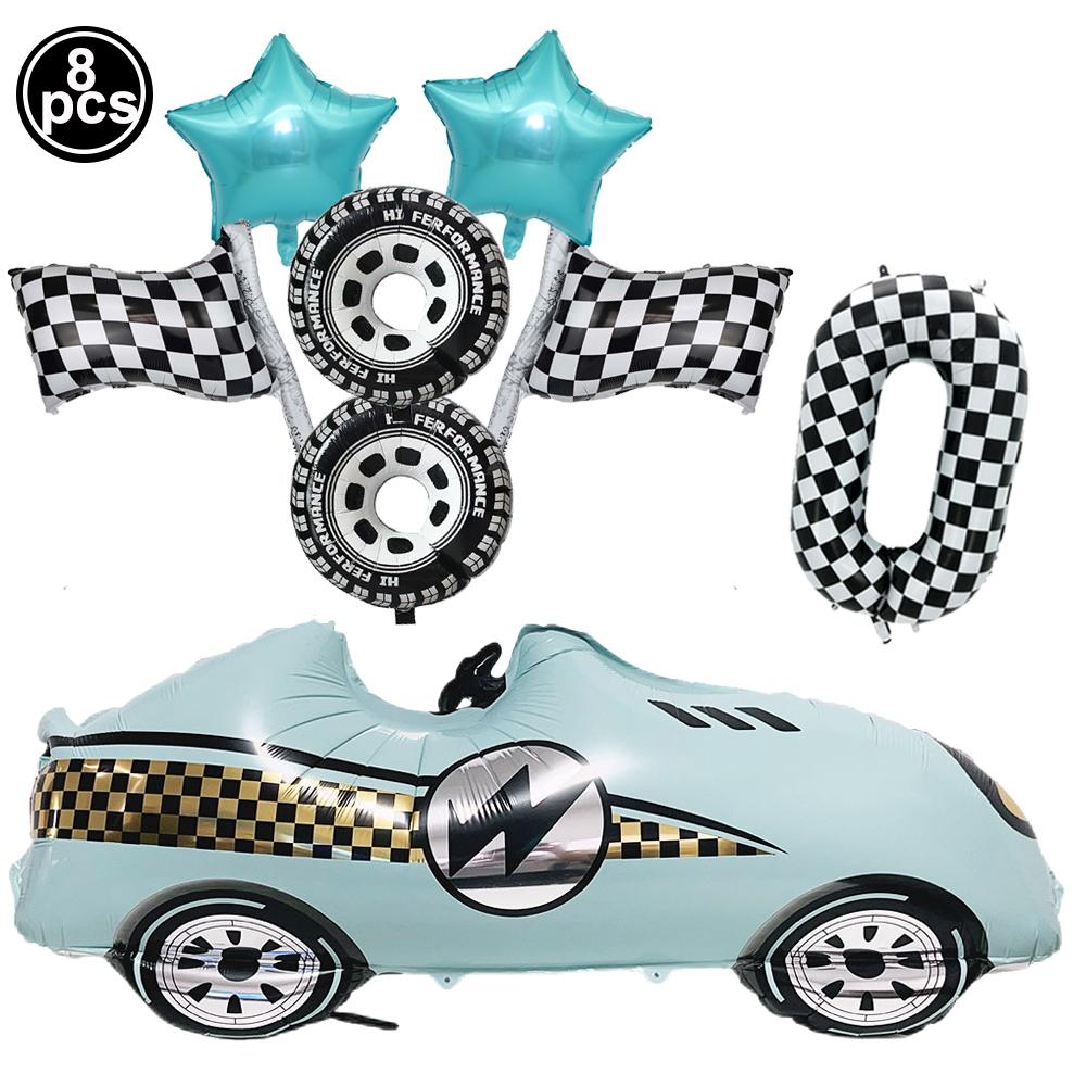 Two Fast Theme Disposable Tablecloth Racing Car Birthday Party Supplies Kids 2nd Birthday Party Decorations