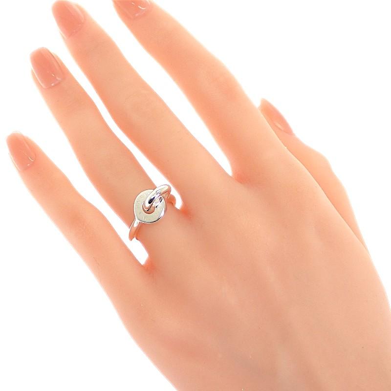 HERMES  #8(JP Size)  Ring Silver925 Women