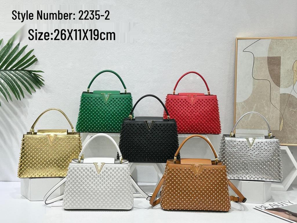 Sac à main tendance européen et américain en perles: Polyvalent Simple Épaule & Bandoulière pour le Travail, les Déplacements, ou le Street Style du Soir