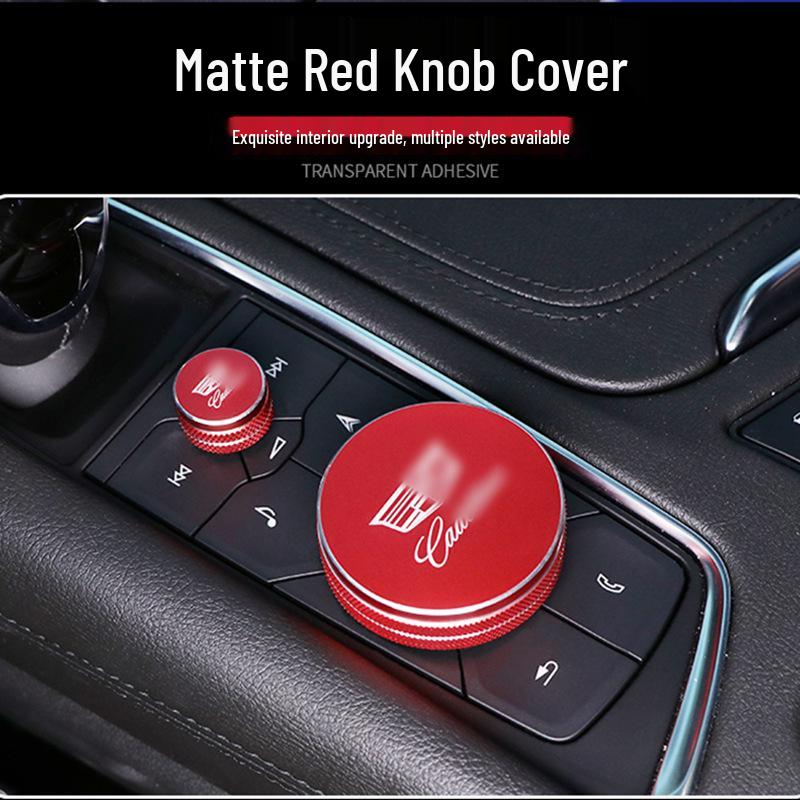 

Cadillac CT5/XT5/CT6/XT4/XT6 Console Audio Knob Cover for Interior Modification