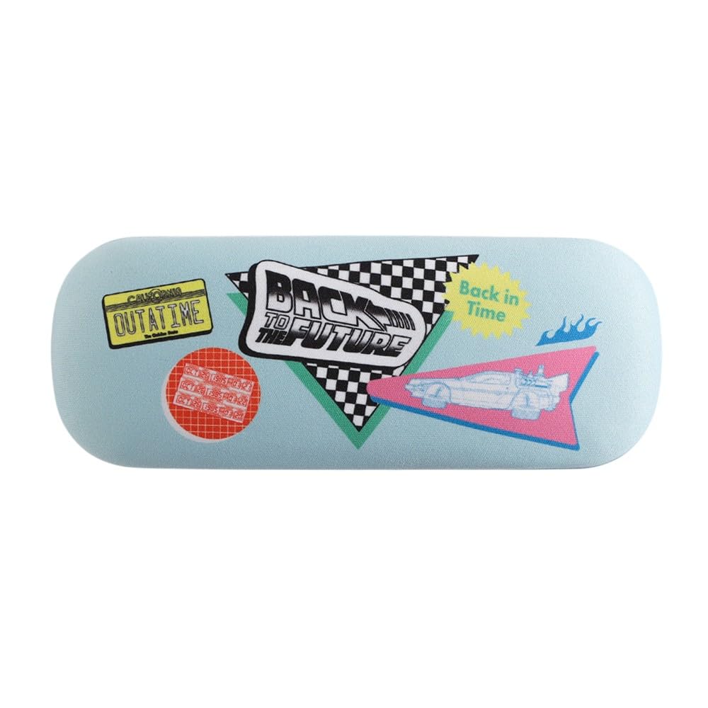 

Overglad Набор футляра и салфетки для очков «Назад в будущее», мятный, BFF-012