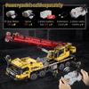 Cada City Remote Control Engineering Vehicle Truck Crane Building Blocks Technical MOC RC Car Bricks DIY Toys For Children Gifts