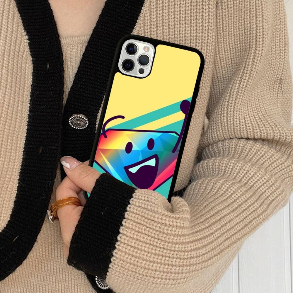 

Bfdi Battle For Dream Island Phone Case For IPhone 17 16 Pro Max 11 12 13 14 15 Hard PC+TPU Bracket Back Cover iPhone 12 pro