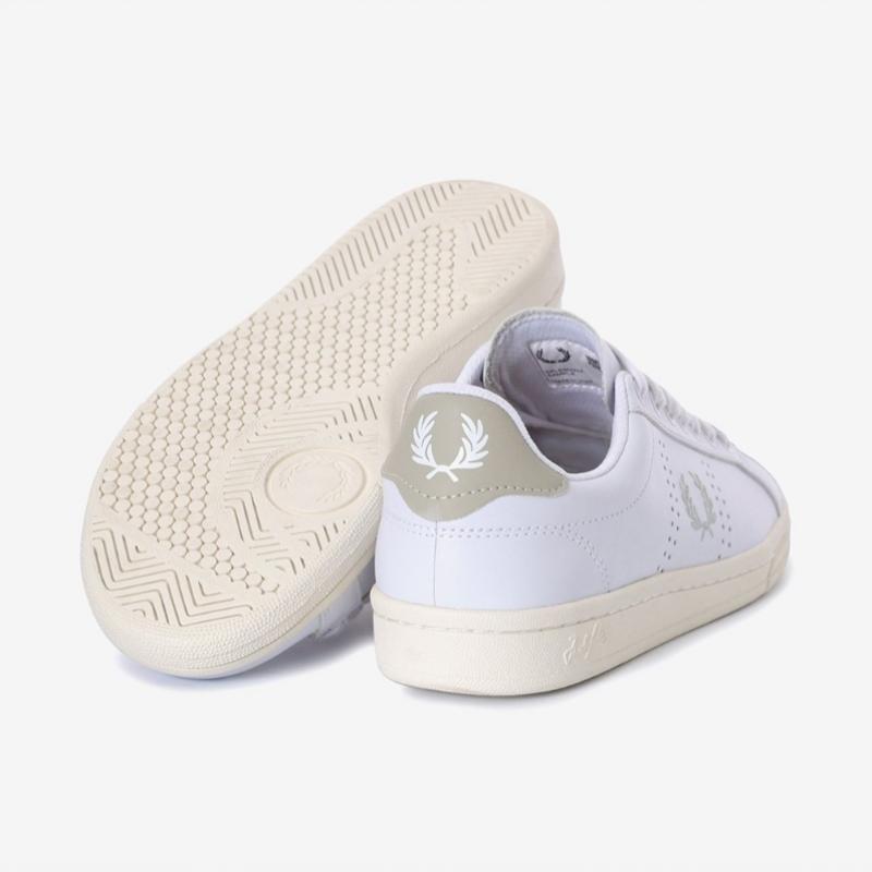 Fred Perry Men S B721 Leather White SneakerS T32
