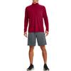 Under Armour Solid Color Casual Straight-Leg Sports Shorts Men Bottoms Grey 1370400-012