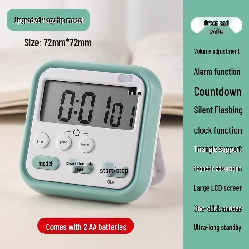 

Таймер для учебы и будильник для самодисциплины студента для экзаменов и выпечки