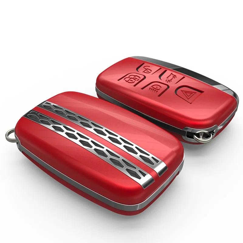 Interior Mouldings ABS Car Remote Key Fob case cover For Land Rover RANGE ROVER SPORT Evoque DISCOVERY SPORT 4 5 For Jaguar XE X
