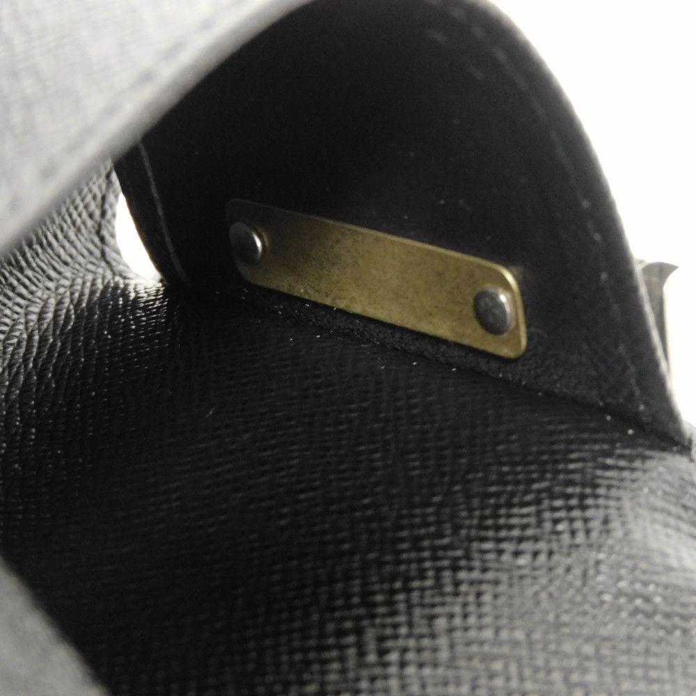 Used 12564 Multicles 6 N62662 7949 Old Model Logo Black Gray 6-Row Black Damier Graphite Noir Men's from Japan AUTHENTIC