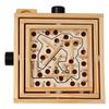 Wooden Ball Maze Puzzle Toy Magnetic 3D 1Set Children Maze Ball Gift Educational Toys