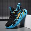 Boys' Waterproof Leather Sneakers - Lightweight Casual Running Shoes for Elementary Students