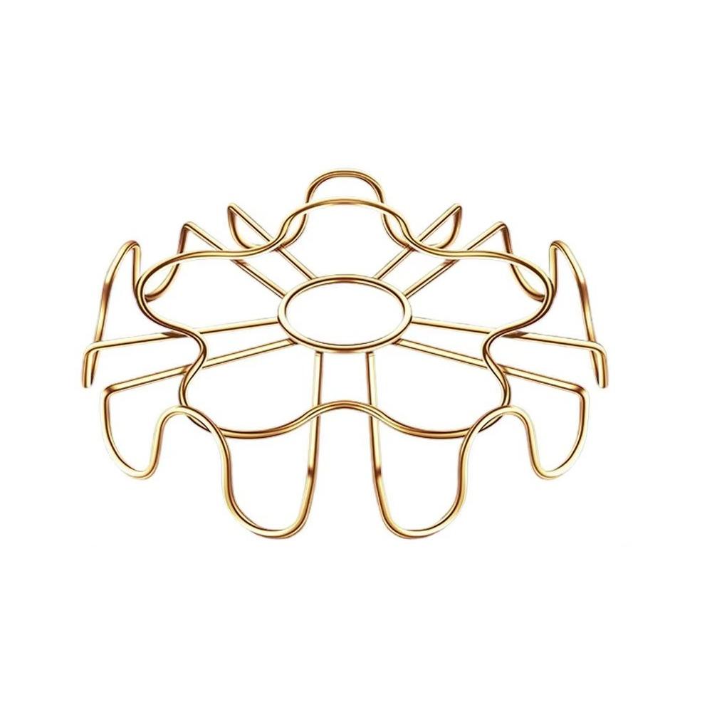 Stainless Steel Small Egg Holder Multifunctional Grilling Rack Practical Steamer Rack  Air Fryer