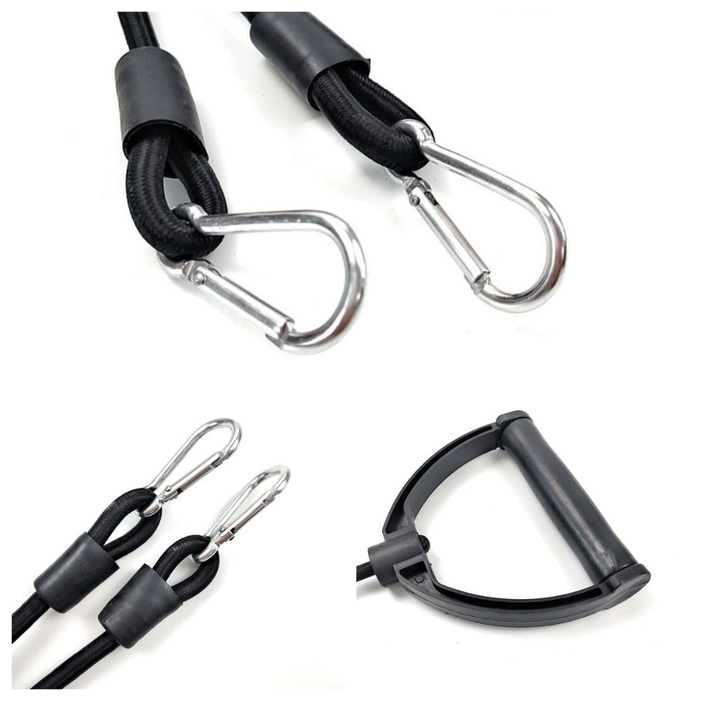 Strength Training Pull Rope Bands Black Workout Exercise Band Resistance Bands  Fitness