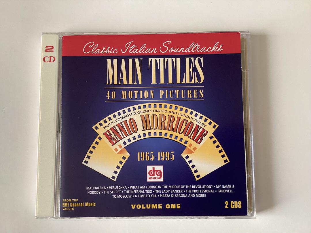 

[USED] Ennio Morricone Film Music Collection, 2-disc set, 40 songs