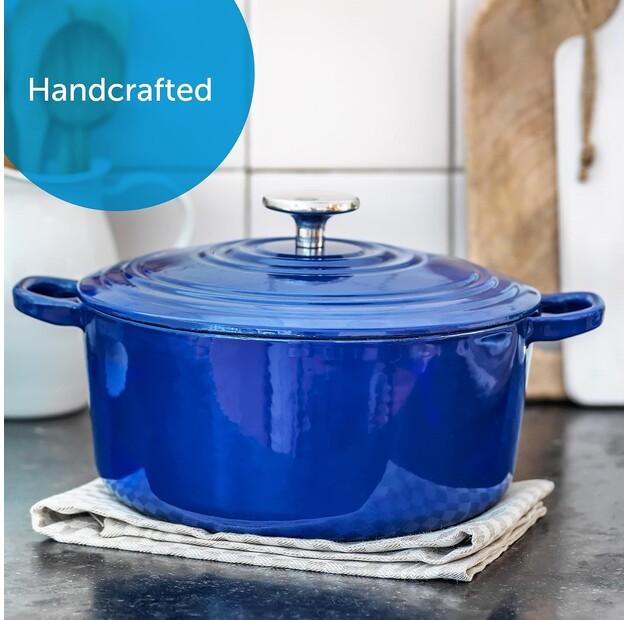 Жаровня BK Cookware Бургундская 28 см королевский синий (H6074.528)