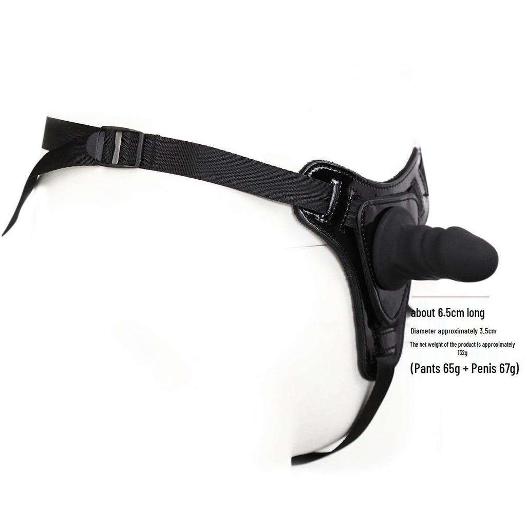 Wearable Double-Headed Strap-On Dildo Panty for Female Dominant and Male Submissive Scenarios