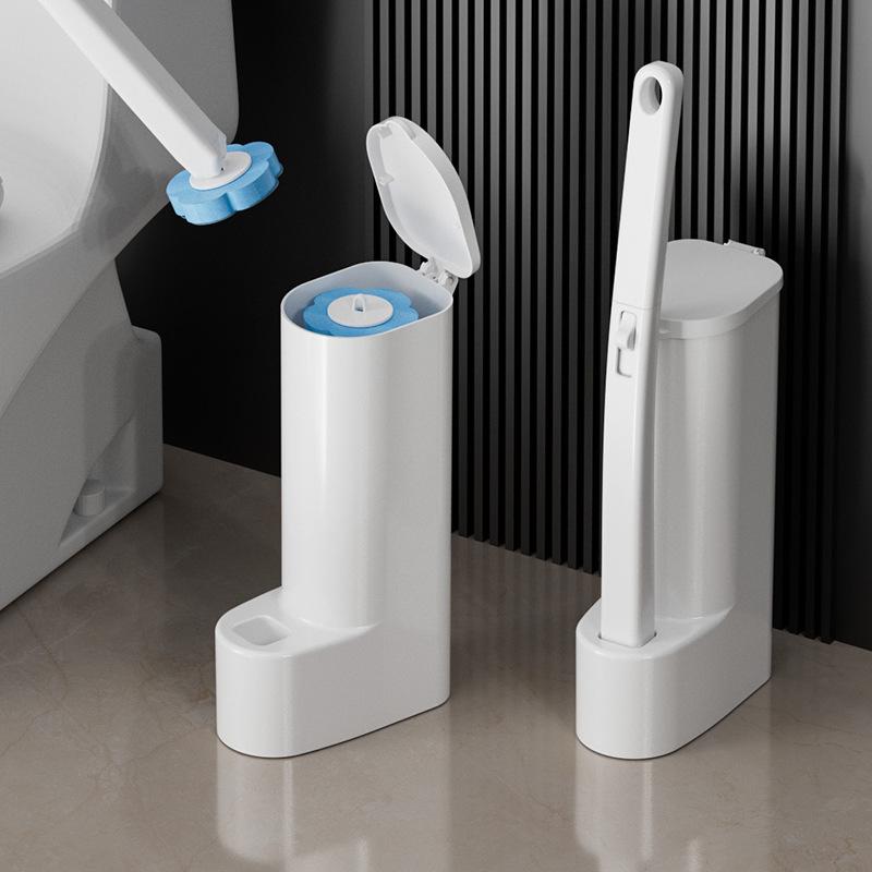 High-Capacity Disposable Toilet Brush for Home Bathroom Cleaning