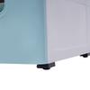 5-Drawer Storage Cabinet, Narrow Closet Organizer with Wheels, Stackable Plastic Dresser for Bedroom, Bathroom, Kitchen