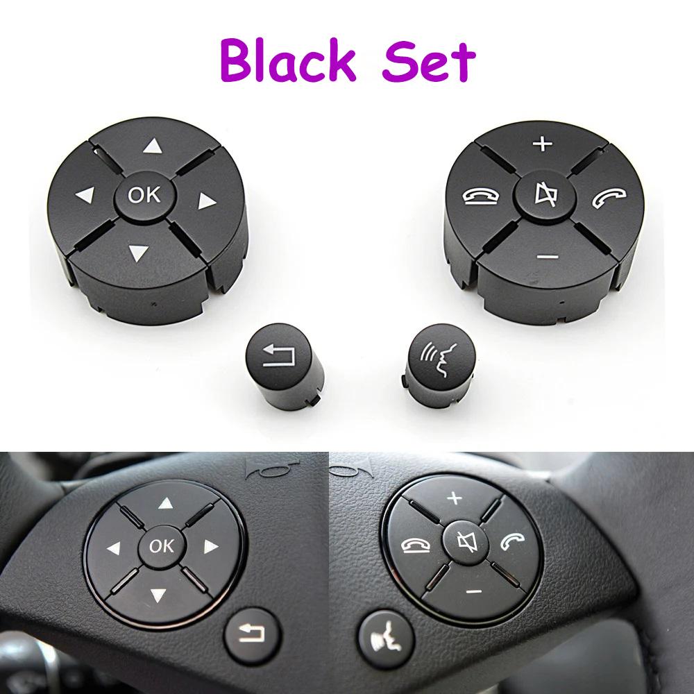 Car Multi-function Steering Wheel Switch Control Buttons For Mercedes Benz C E GLK Class W204 X204 W207 W212