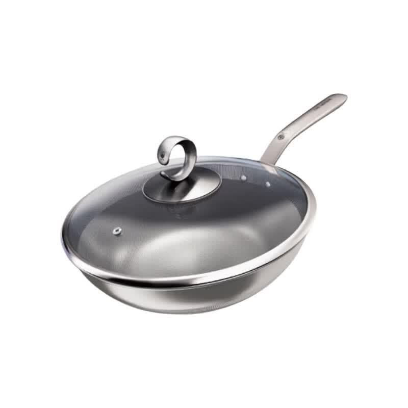 San Tou Ying Pure Titanium Non-Stick Wok