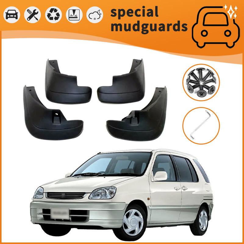 For the 97-03 Toyota Raum Mudguards Fender Mudflaps Front Rear Flares Splash Guards Cover Car Accessorie 96-03 Raum