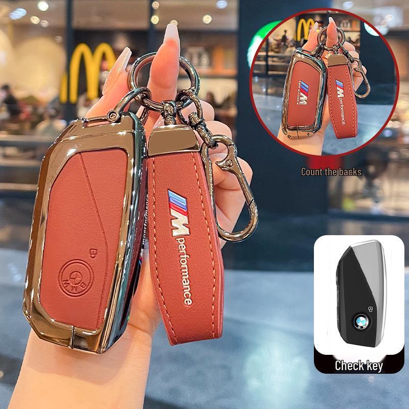 BMW Key Cover: Fits 1, 2, 3, 5 Series; I3, X1, X3, X5, iX3 Models with Blade Buckle