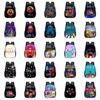 Spaceman Students Backpack Schoolbag Travel Bag Shoulderbag Bookbag
