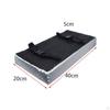 Motorcycle Rear Seat Cushion Padded Pad Rectangular for Passengers, Commuters,