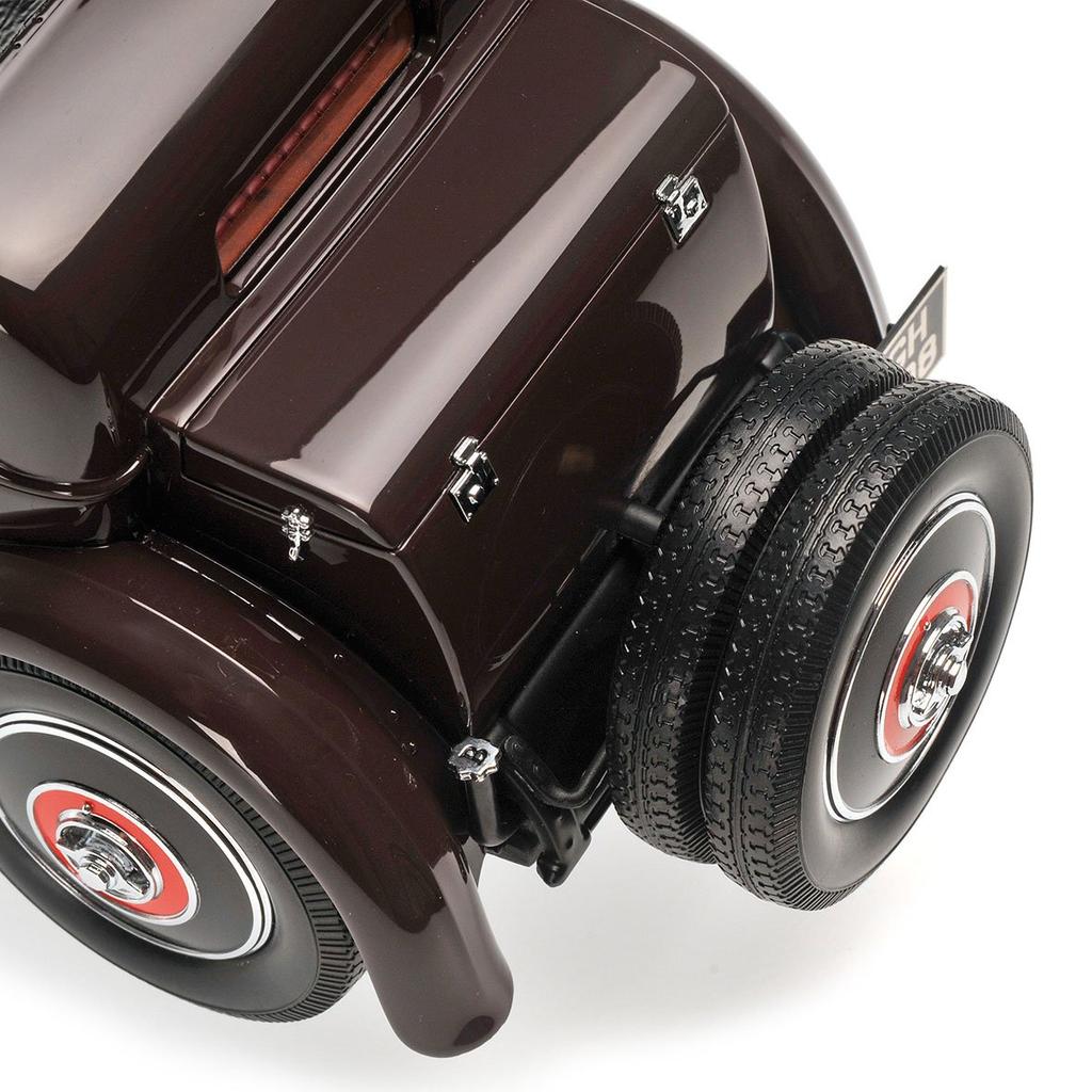 Minichamps Bentley Speed 6 Corsica Coupe 1930 Bordowy 1/18 [Żywica]