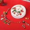 Weihnachts-Countdown-Kalender, Armband-Bastelset für Mädchen, DIY-Schmuckperlen-Charm-Set, 24 Tage, Weihnachts-Countdown-Geschenk für Kinder und Teenager