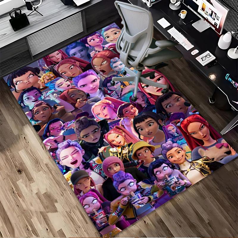 Fantasy Characters Living Room Non-Slip Area Rug Soft Carpet for Bedroom Game Playroom Sofa Office Home Decor Doormat Christmas Gift C9211304