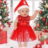 Festival Doll Outfit For 16-18Inch Figure Doll Halloween Christmas Costume Holiday Theme Clothes for Kids Pretend Play