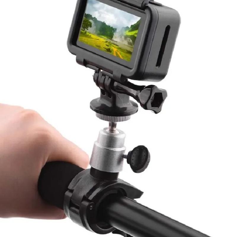 For Dji Osmo Pocket 1 Bicycle Handlebar Mount Bike Holder for GoPro 11 11 11 11 9 8 7 6 Insta161 DJI OSMO Action Nano 161 Camera