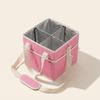 Waterproof Four-Cup Drink Carrier Drink Carrier Tote Bag Multi Compartments For Coffee Takeout Picnics Travel Use