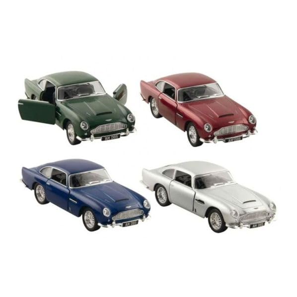 KiNSMART Aston Martin DB5 Scale Diecast Model from the 007 Bond No Box 1/38 Car, 1963, Film, Pull-back Model, (green)