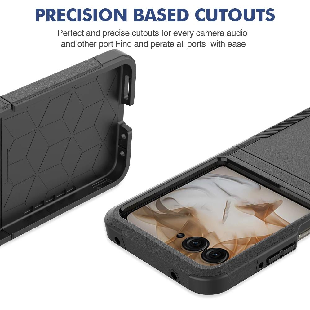 Heavy Duty Armor OTT-BOX Phone Case For Motorola Moto Razr 70 60 50 Razr 2026 2025 2025 Enhanced Shockproof Bumper Protect Cover