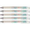 PILOT 5-Pack Gel Ink Ballpoint Pen Juice Up Grab Your Pen and Go On a Journey.0.4mm Relaxing In the Field Black Ink 5LJPS4T26GWB