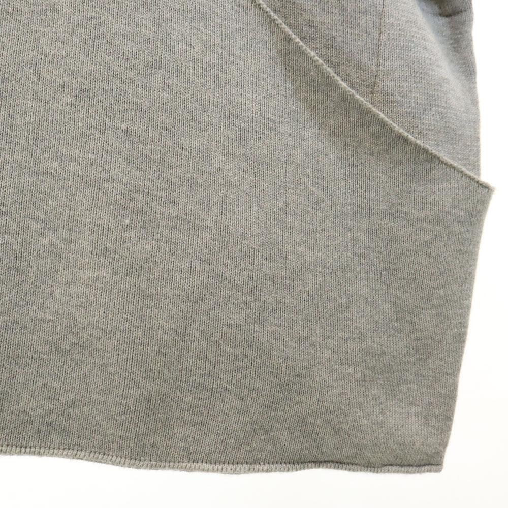 PLAIN PEOPLE wool blend Long sleeve knit poncho 9 gray Women Used