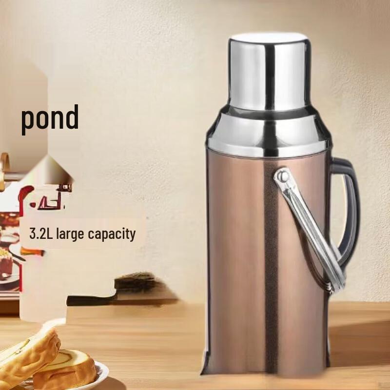 Термос-бутылка Shangqi со стеклянной колбой